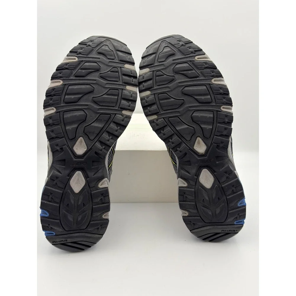 Asics Gel-Sonoma Mens Trail Running Shoes Grey Black Blue T4F2N Size 10.5